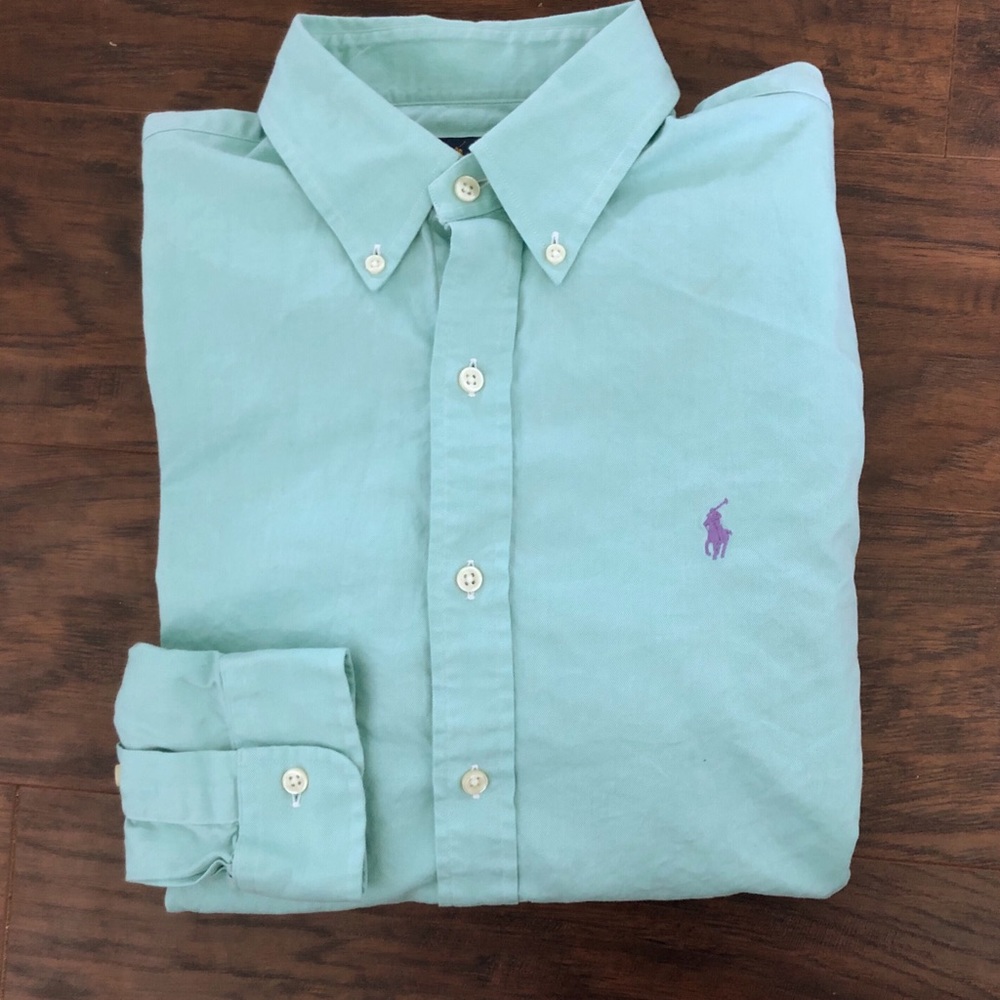 Ralph Lauren size medium men’s button down Oxford